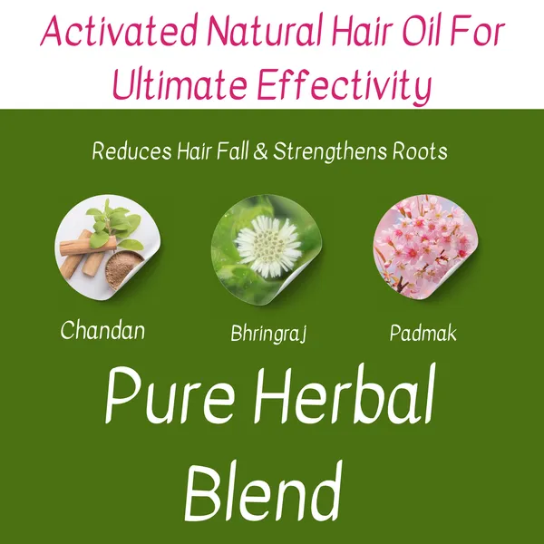 Luv Kush Rambaan Bhringraj Hair Oil – 100 ml, Natural Hair Care (image 3)